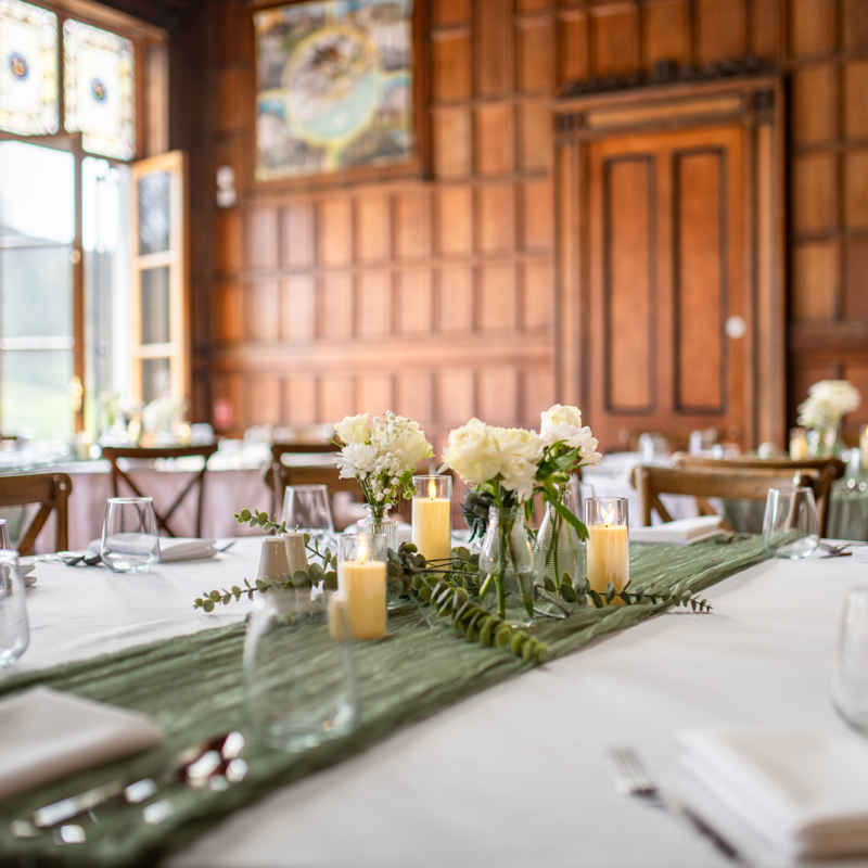 Photo of private dining table